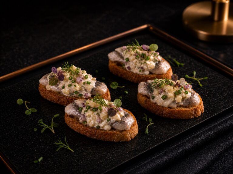 Matjes Bruschetta