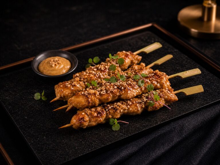 Hähnchen-Saté-Spieße