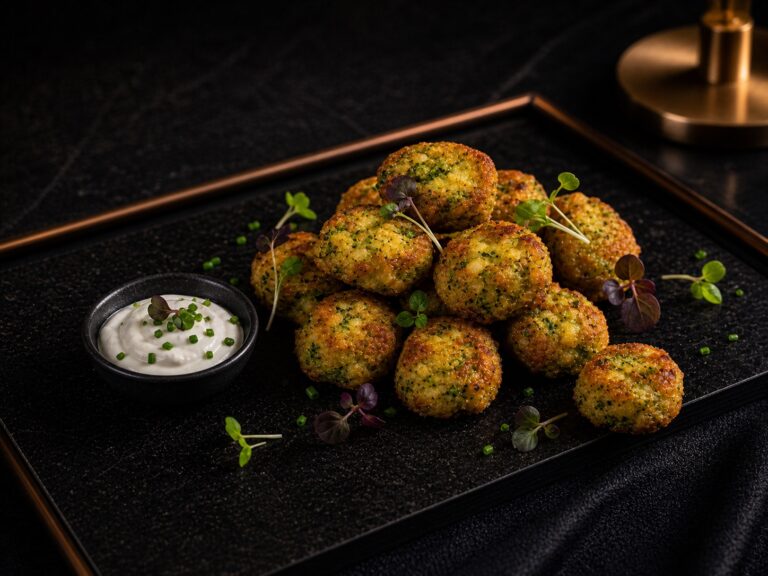 Brokkoli-Kartoffel-Käse-Nuggets