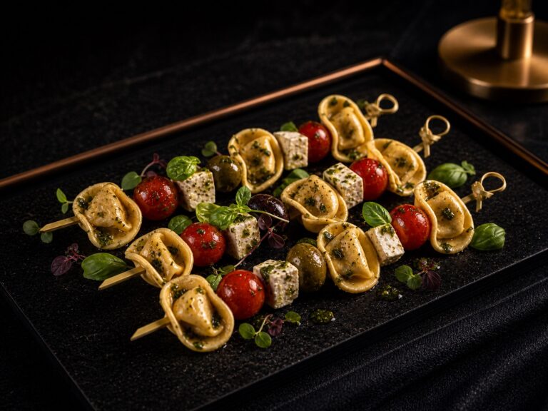 Tortellini-Spieße
